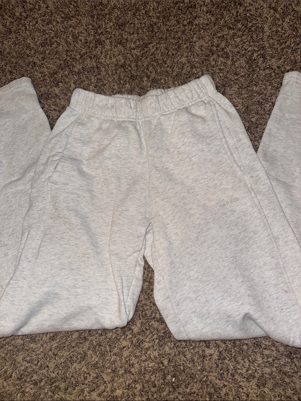 Garage Light Gray Sweatpants - Cozy Joggers
